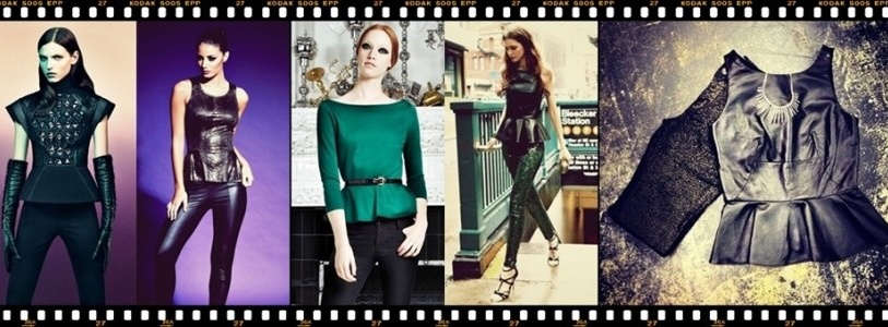 How to wear Legging Elegantly with Peplum Top