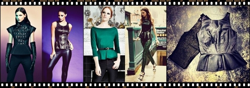 How to wear Legging Elegantly with Peplum Top