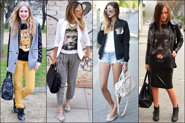 Animal Face Prints with Blazers and Jackets