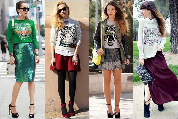 Animal Face Prints with Skirts