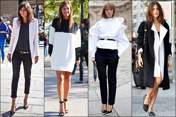 How to Dress a Flattering Black and White Fashion Statement