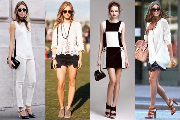 Black and White Fashion Look for Summer