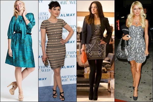 patterns and prints can also be used to draw the attention of your outfit