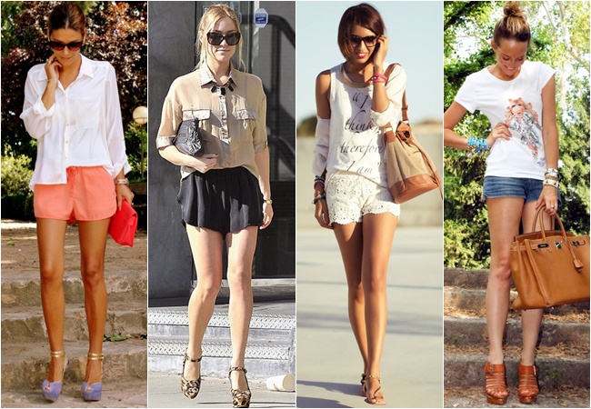 What to Wear with Shorts on Different Occasions - Gorgeous & Beautiful