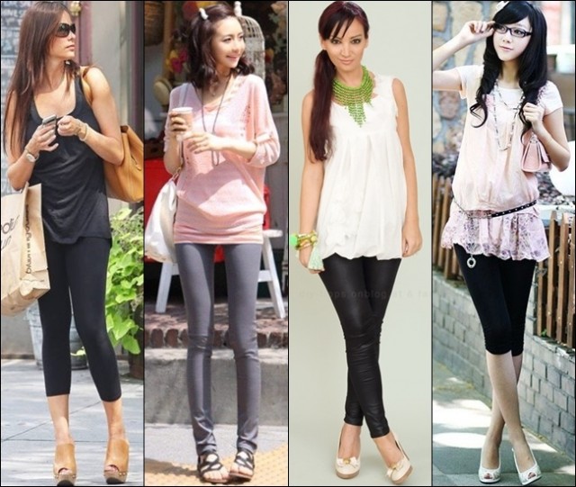 Leggings for short or petite women