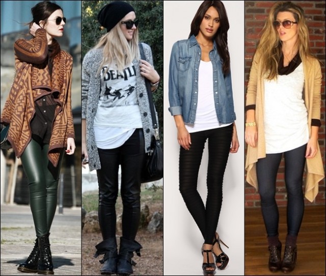What to Wear with Leggings Top to Toe (Part 1) - Gorgeous & Beautiful
