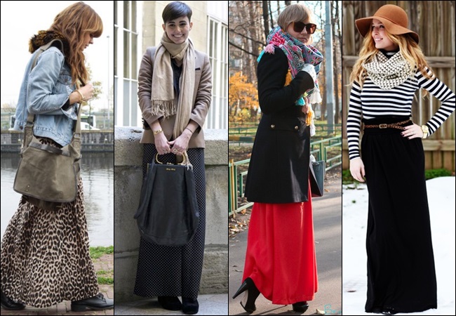 Maxi Skirt in Winter