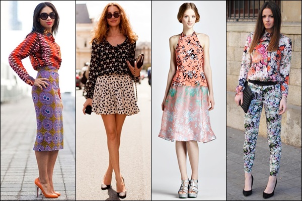 How to Mix n Match Prints and Textures in Outfits 