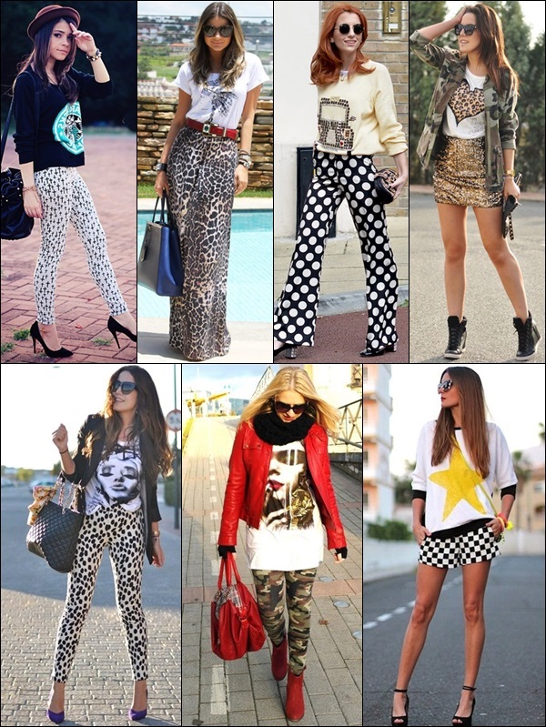 Patterns Mixing with the same theme
