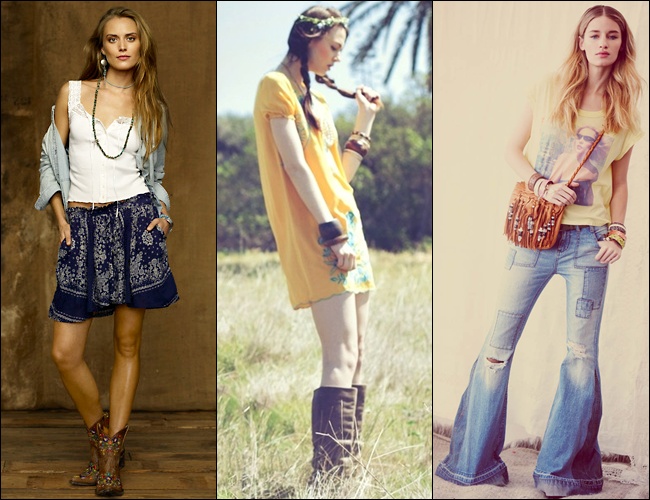bohemian look is all about decorating and accessorizing the entire appearance