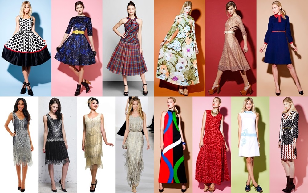 retro wedding guest dresses