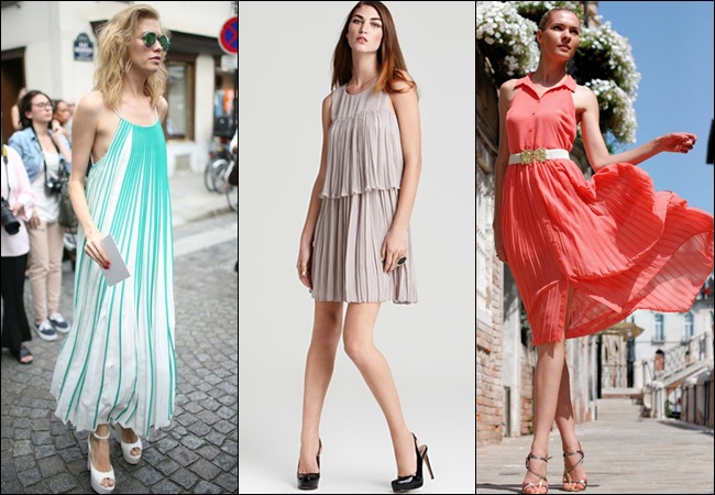 Pleated Dresses