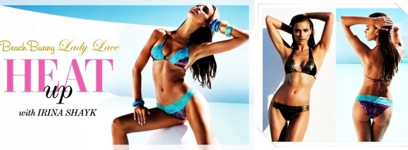 2013 Swimwear Beach Bunny Heat Up with Irina Shayk