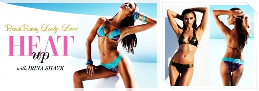 2013 Swimwear Beach Bunny Heat Up with Irina Shayk