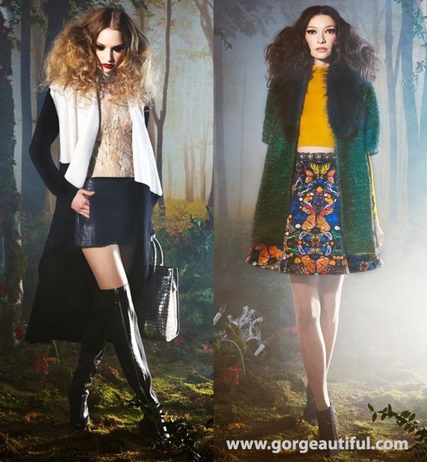Lookbook: Alice + Olivia Fall Winter 2014 Collection - Gorgeous & Beautiful