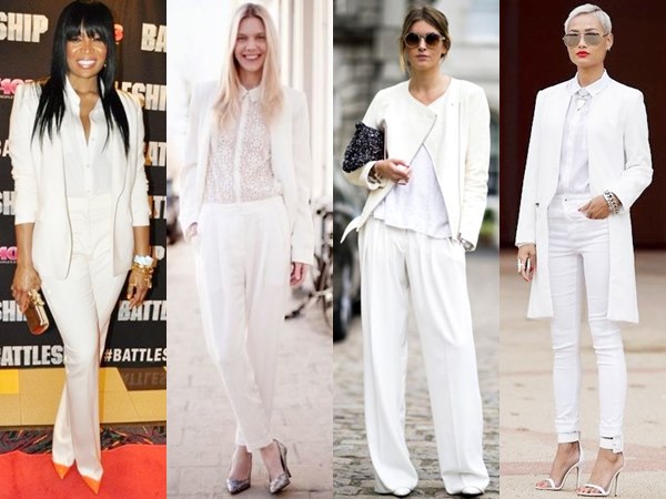 Highest trends that emphasize masculine vibe such as slouchy trousers