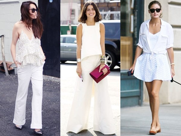 Spring Summer All White Fashion Looks