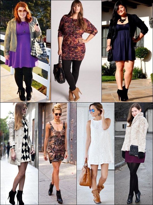 ankle boots and dresses
