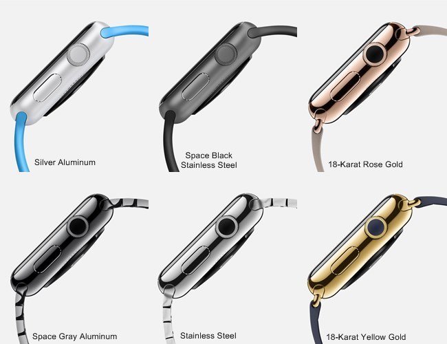 Apple Watch Six Different Casing Materials


