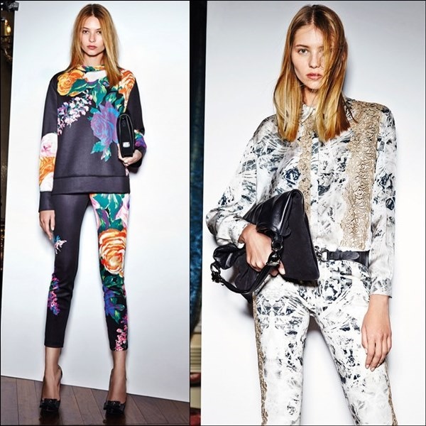 Blumarine Fall Winter 2014-2015 Eastern Floral Lookbook - Gorgeous ...