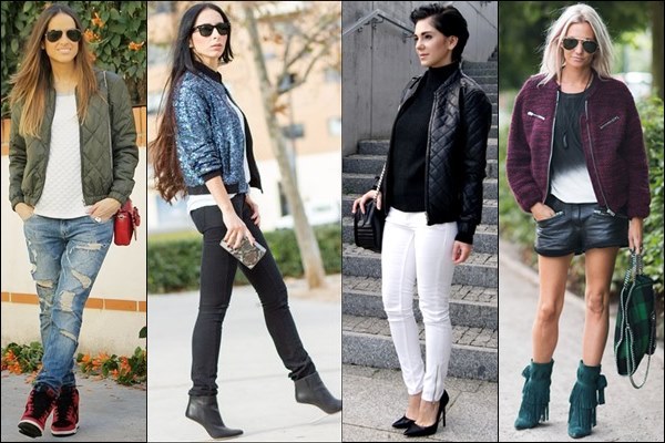 Bomber Jacket Street Style Ideas