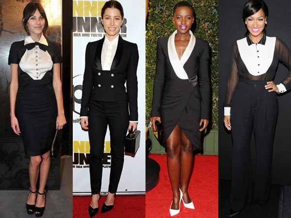 Tuxedo-Inspired Outfits