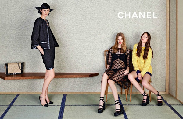 Chanel Spring Summer Ad Campaign by Karl Lagerfeld