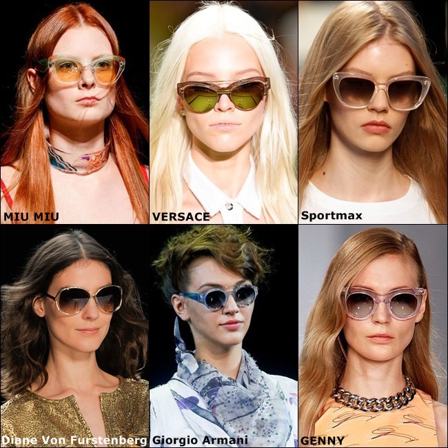 Most Popular Sunglasses Trends Spring Summer 2014 - Gorgeous