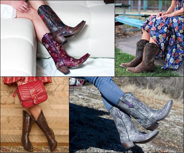 cowboy boots for wide calves