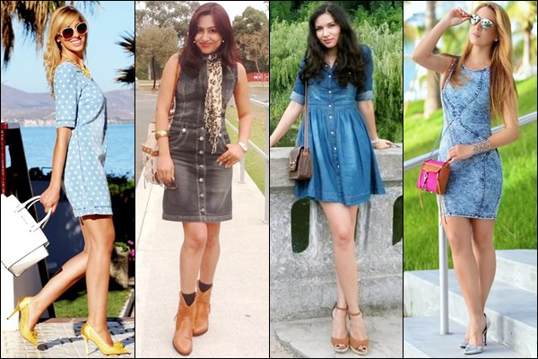 Style Ideas with Denim Dress