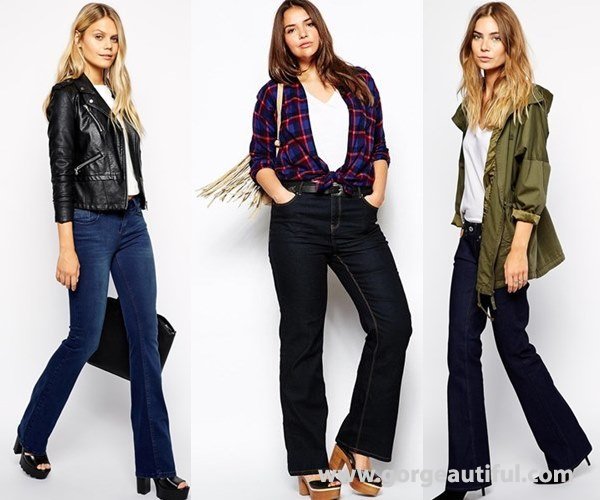 Flared Denim Collection from ASOS