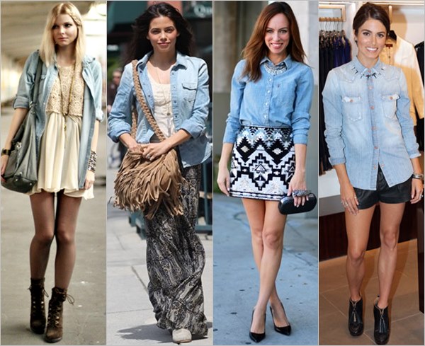 Denim shirt for Spring and Summer