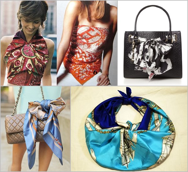 How to Tie a Scarf on a Purse: 7 Ways to Add Flair