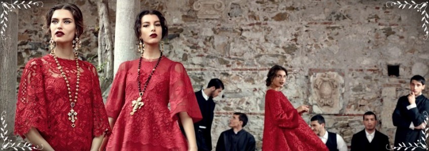 Dolce and Gabbana Fall Winter 2013 Ad Campaign