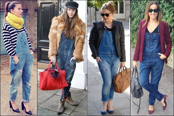 Style Ideas Dungaree with Jackets and Scarf