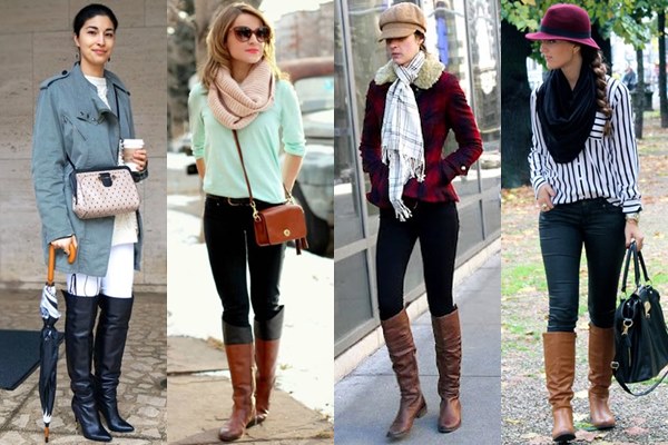 casual knee high boots