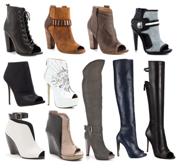 Fall Winter 2013 Open-Toe Boots Fashion Trend