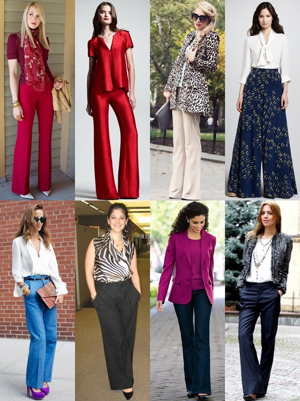 How to wear wide leg trousers? 7 ideas - D2LINE Blog