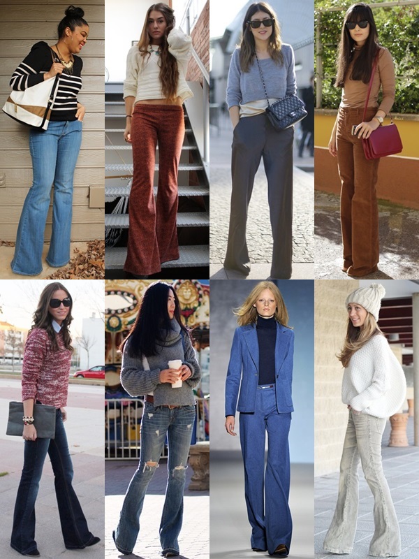 What to Wear with Flare Pants on Different Occasions