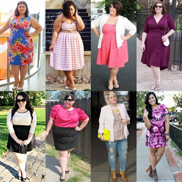Romantic Girly Look for Plus Size Women