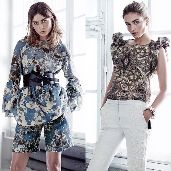 Andreea Diaconu for H&M Spring 2014 Conscious Exclusive Line - Gorgeous ...