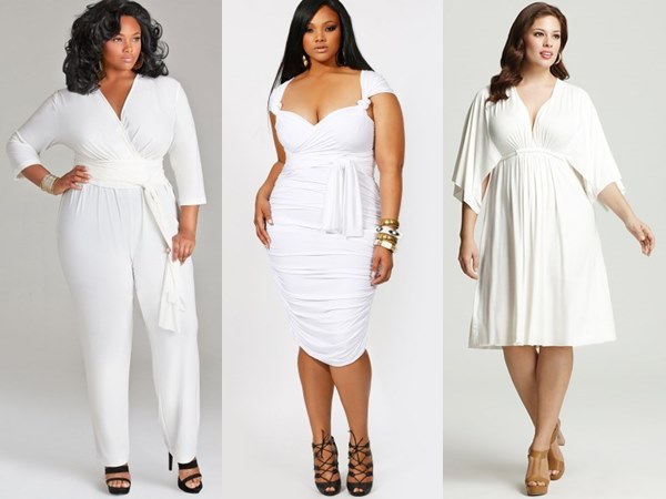 Playing with Details by Cinching Waist and Choosing V-neck for Creating Curvier yet Leaner Silhouette