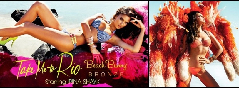 Irina Shayk for Beach Bunny Bronze Spring Summer 2013 Swimwear