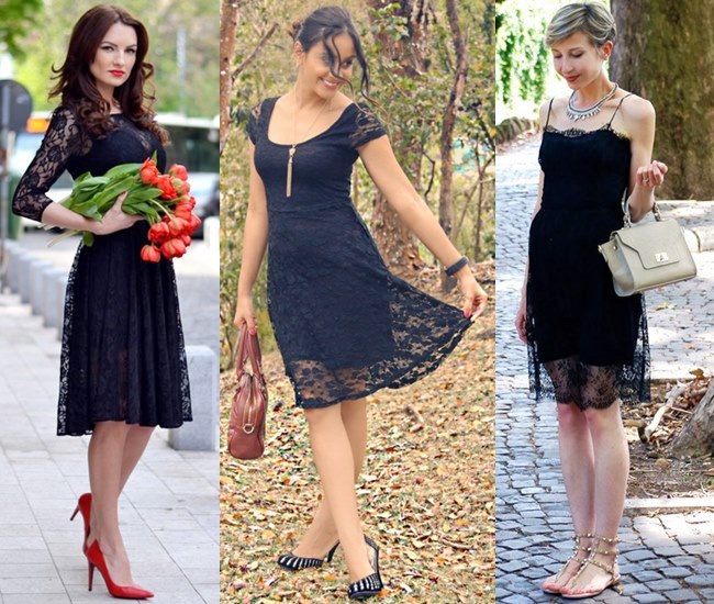 Lace Little Black Dress