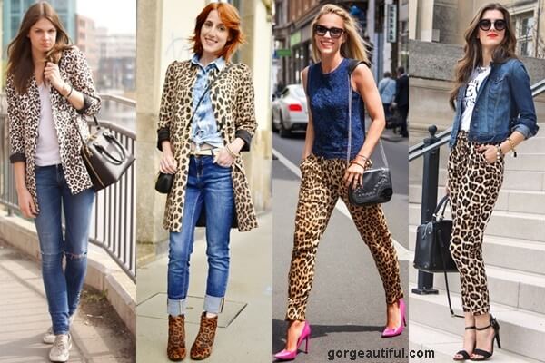 Colors to wear with leopard print shoes online