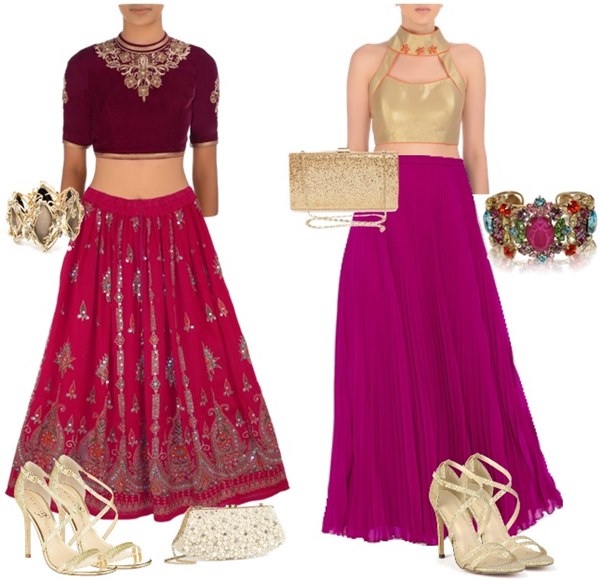 Long Skirt for Diwali Festival
