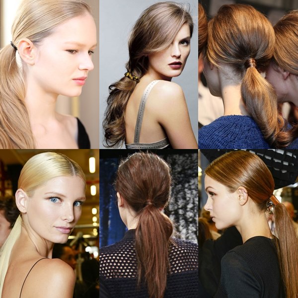 Low Ponytail hairstyle trend