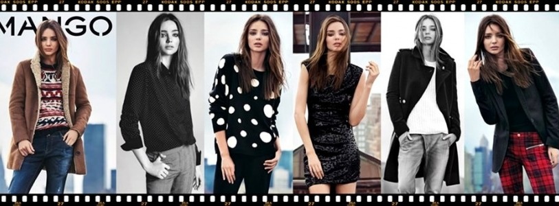 Mango Fall Winter 2013 Campaign featuring Miranda Kerr