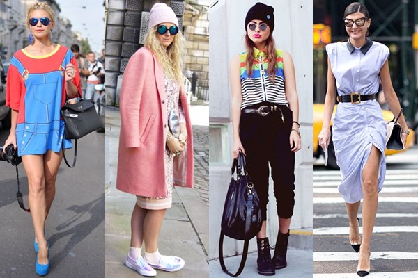 Mirrored Sunglasses Street Styles

