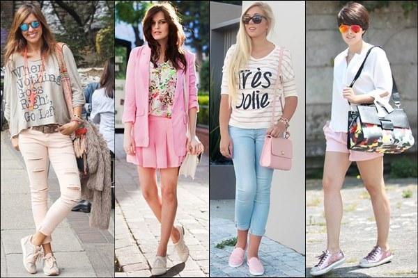 Pastel Fashion Sporty Look